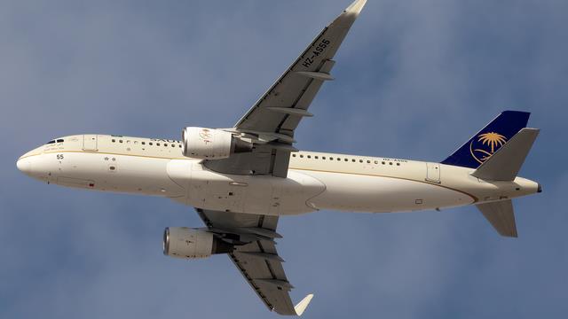 HZ-AS55:Airbus A320-200:Saudia